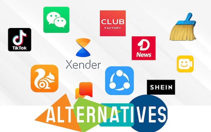 Chinese apps alternatives