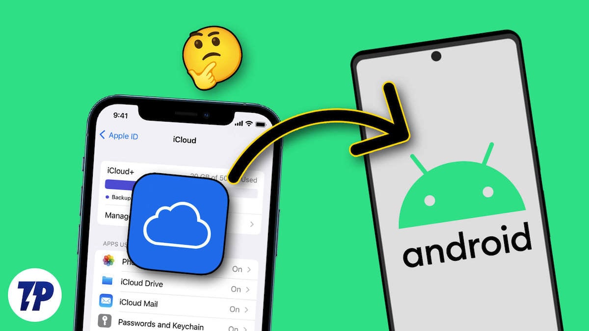 how to access iCloud on android