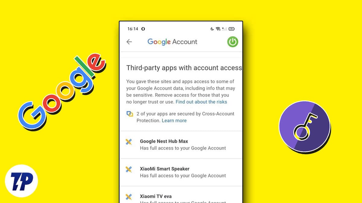 How to remove third-party access to your google account