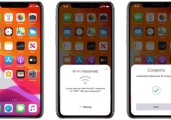 share Wi-Fi password from iPhone to other devices