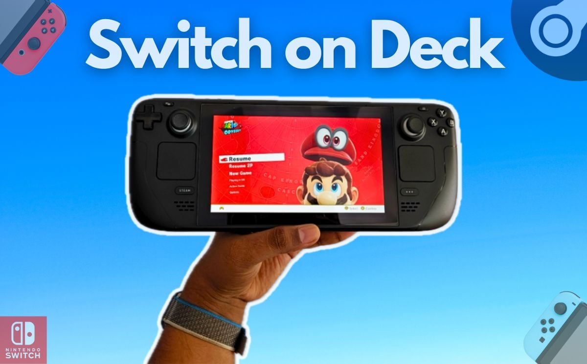 Nintendo Switch on the Steam Deck